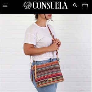 CONSUELA Ale Downtown woven crossbody purse handbag
